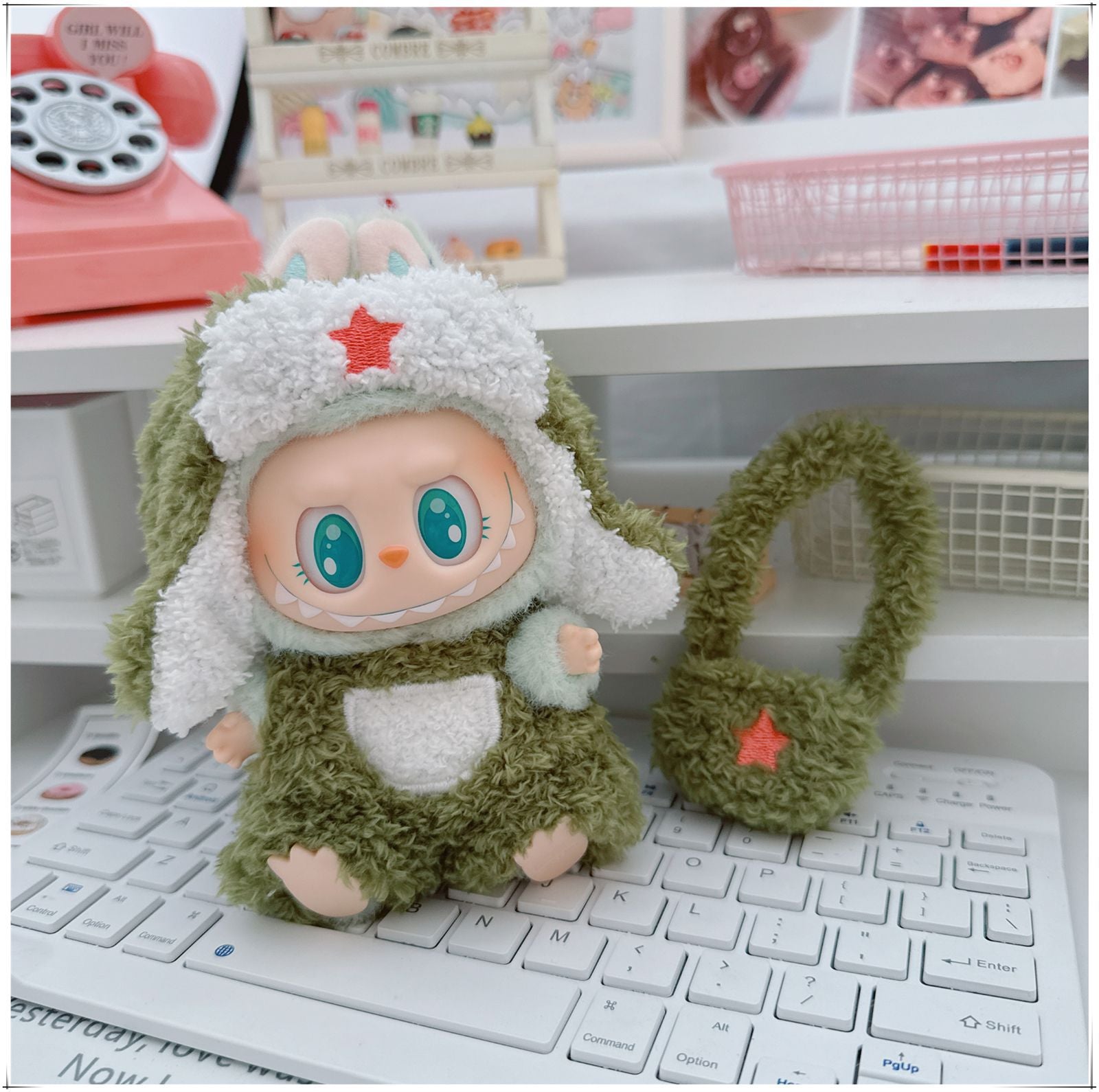 LABUBU clothes set cartoon outfit