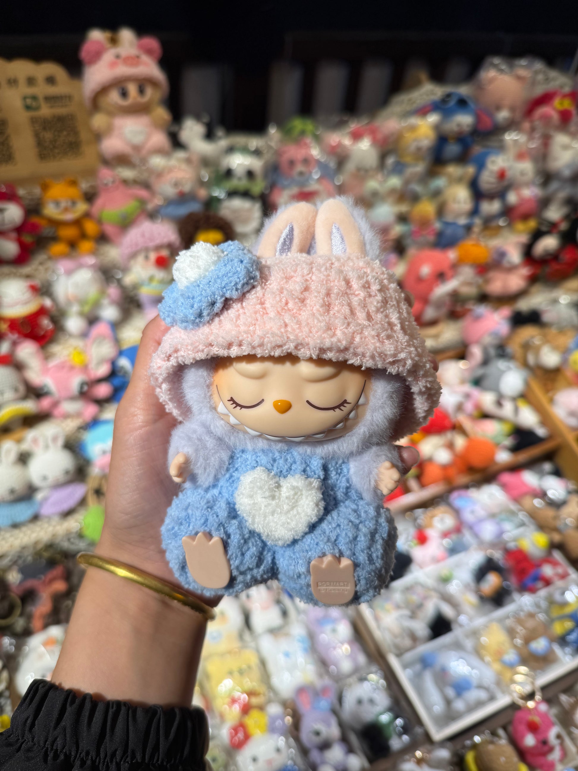 LABUBU clothes set Handmade knitwear outfit