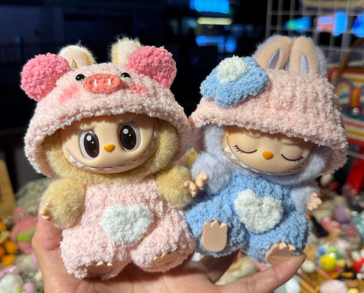 LABUBU clothes set Handmade knitwear outfit