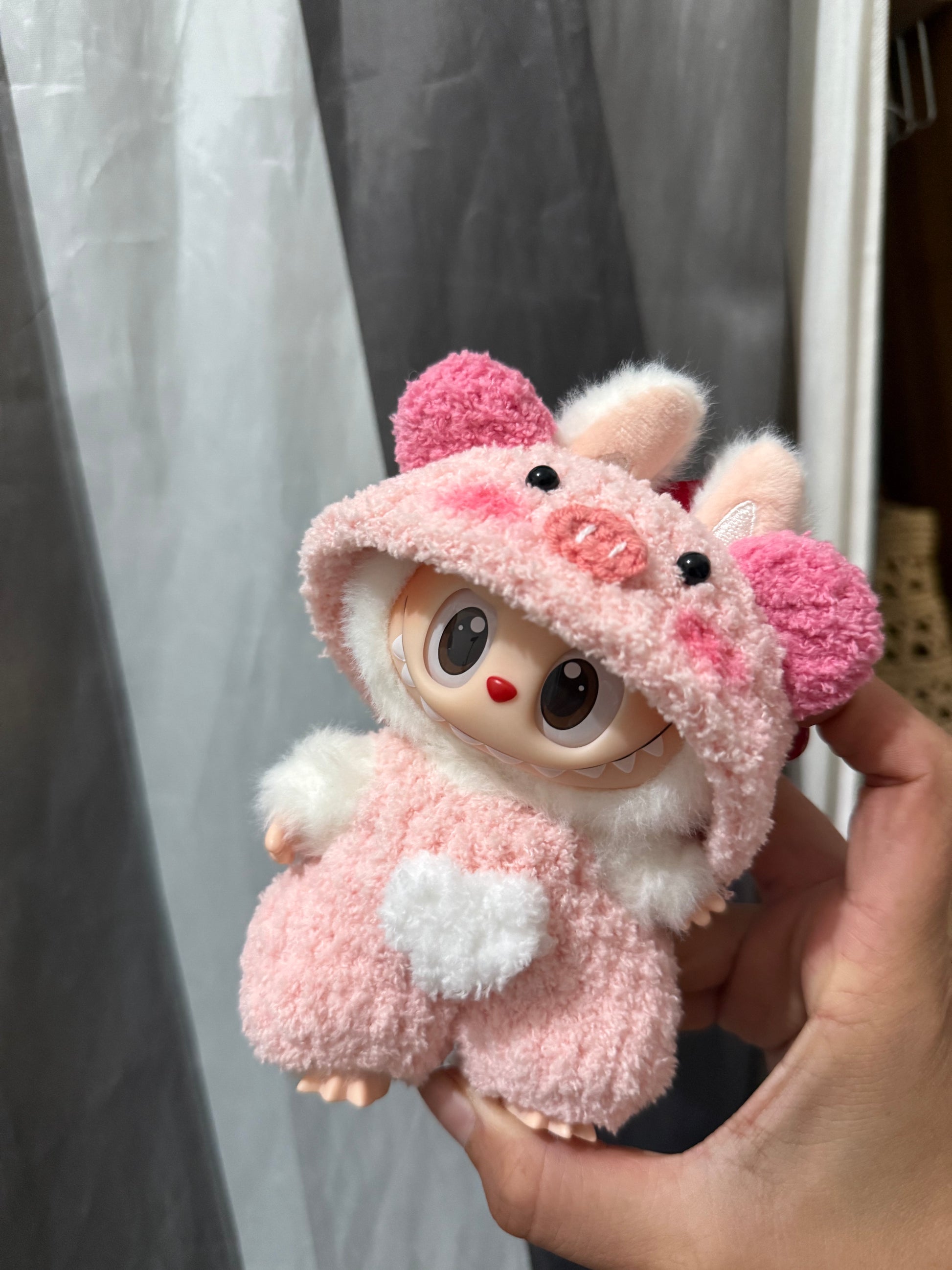 LABUBU clothes set Handmade knitwear outfit