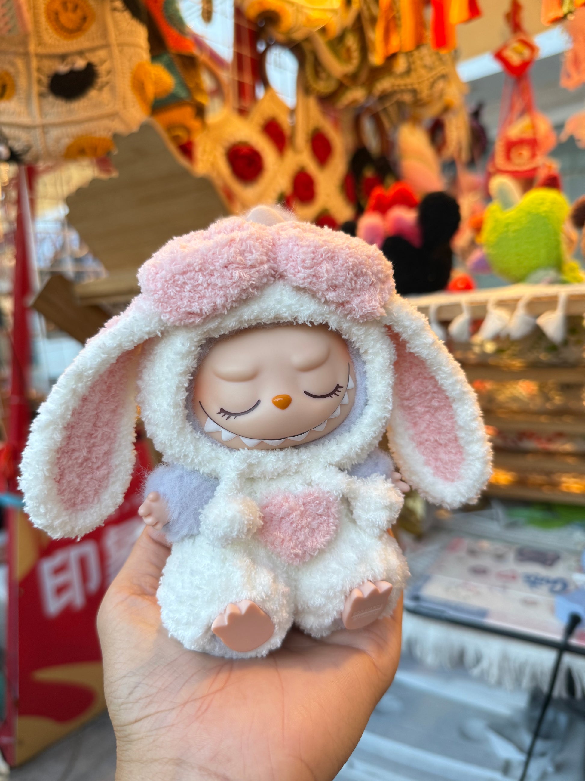 LABUBU clothes set Handmade knitwear outfit