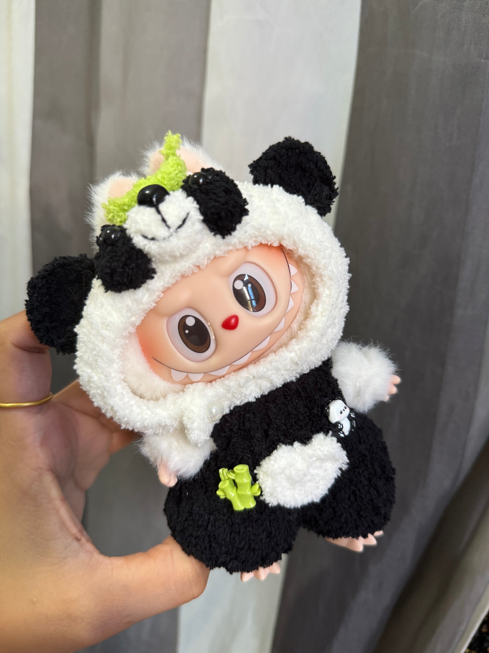 LABUBU clothes set Handmade knitwear outfit