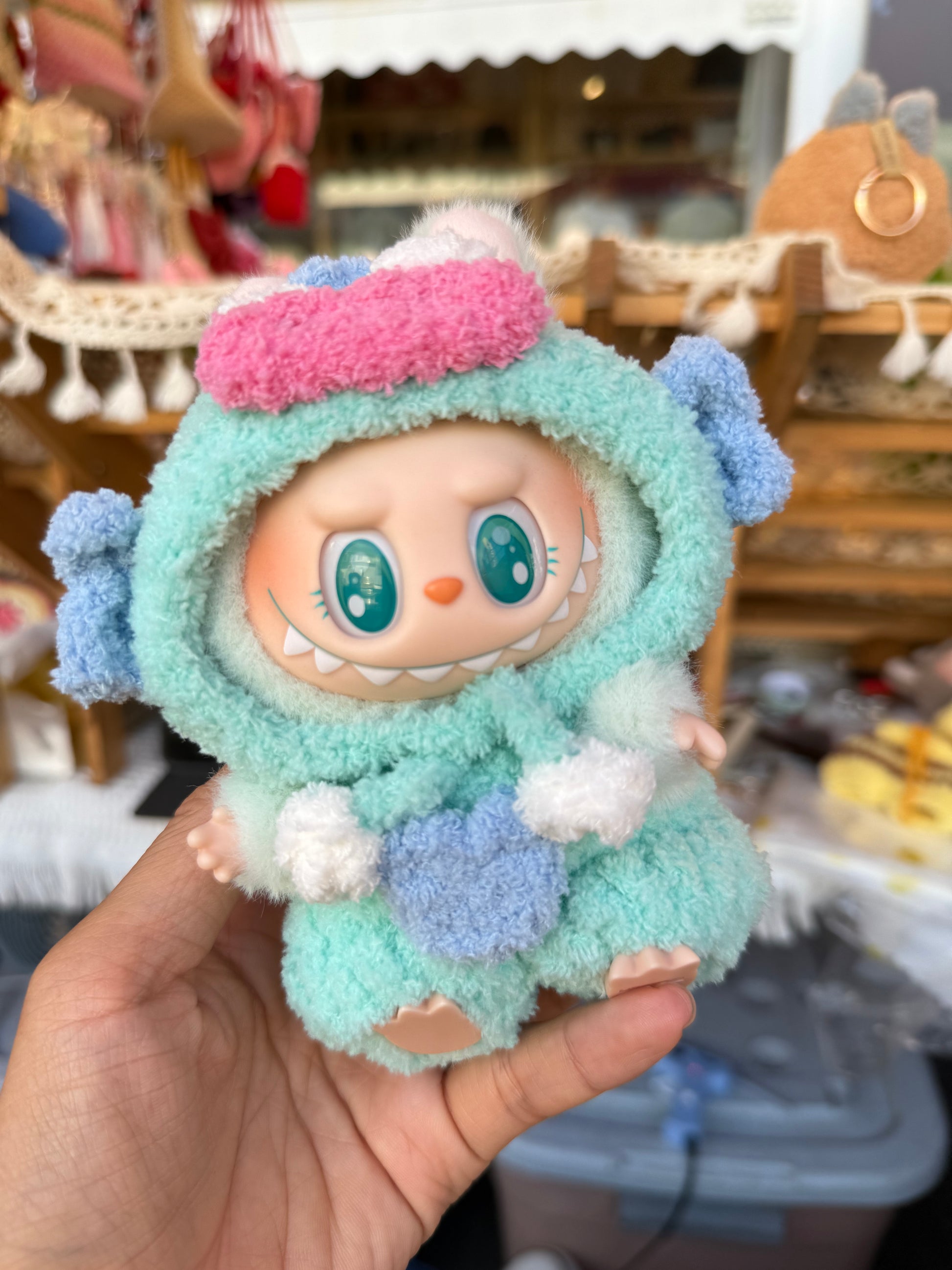 LABUBU clothes set Handmade knitwear outfit
