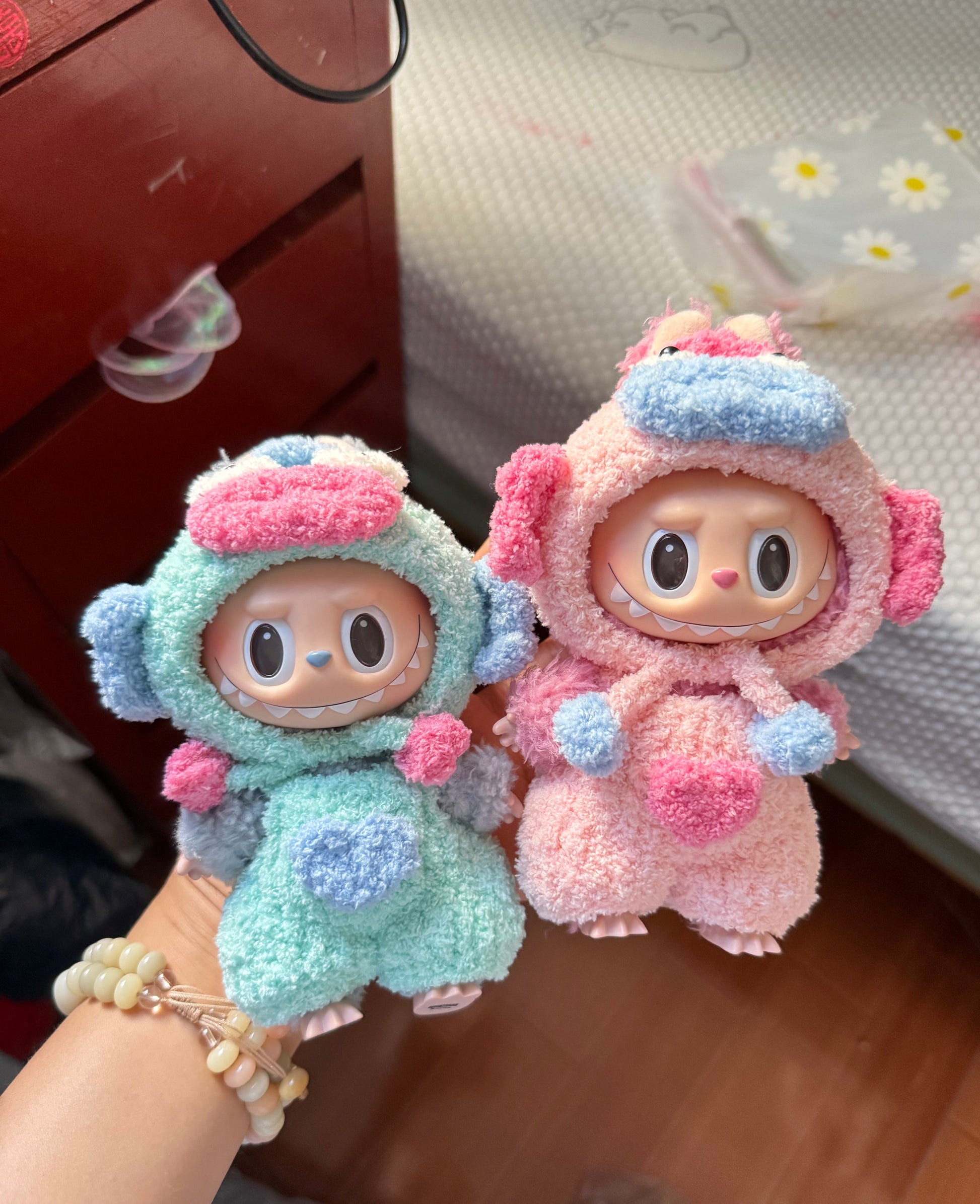 LABUBU clothes set Handmade knitwear outfit