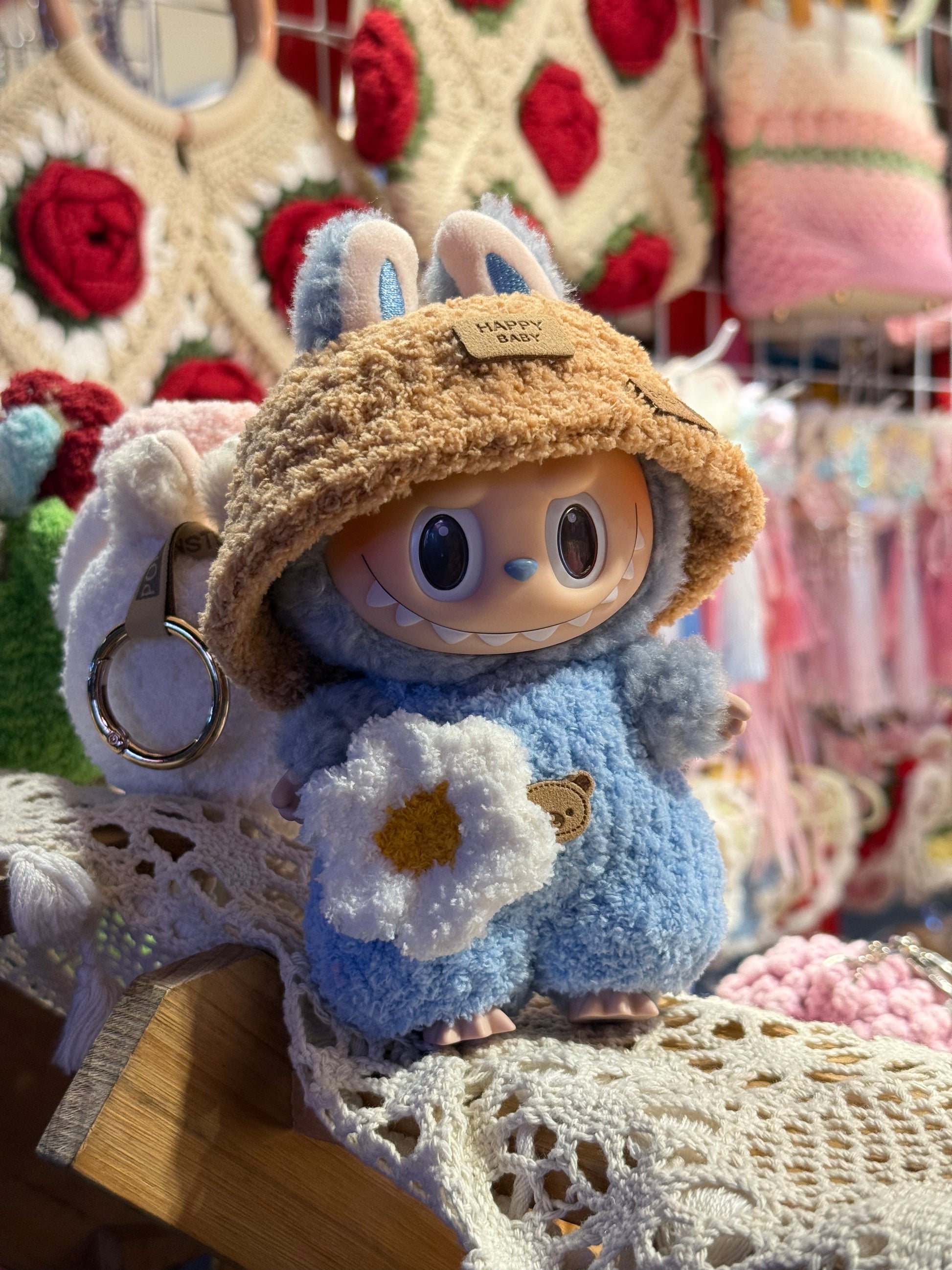 LABUBU clothes set Handmade knitwear outfit