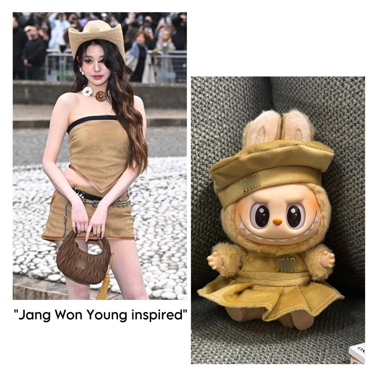 LABUBU clothes brand outfit Same clothes as celebrities
