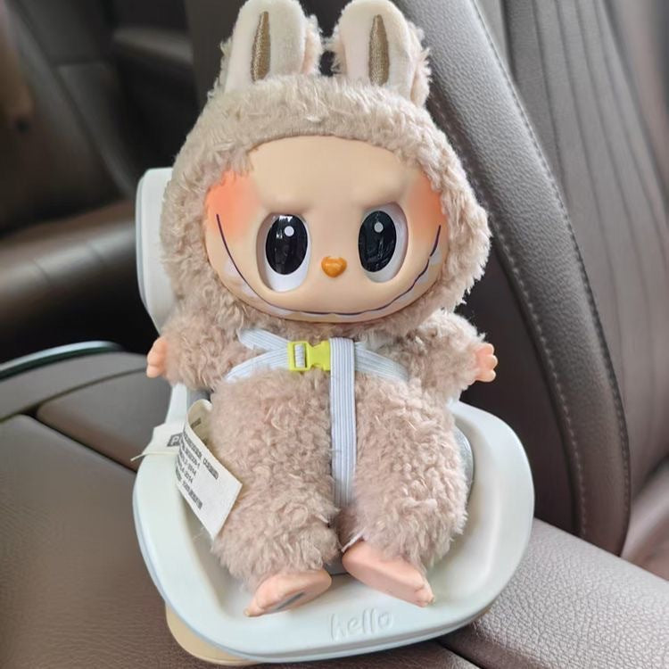 Labubu Car Safety Seat Air Conditioner Vent Decoration for 17cm Dolls