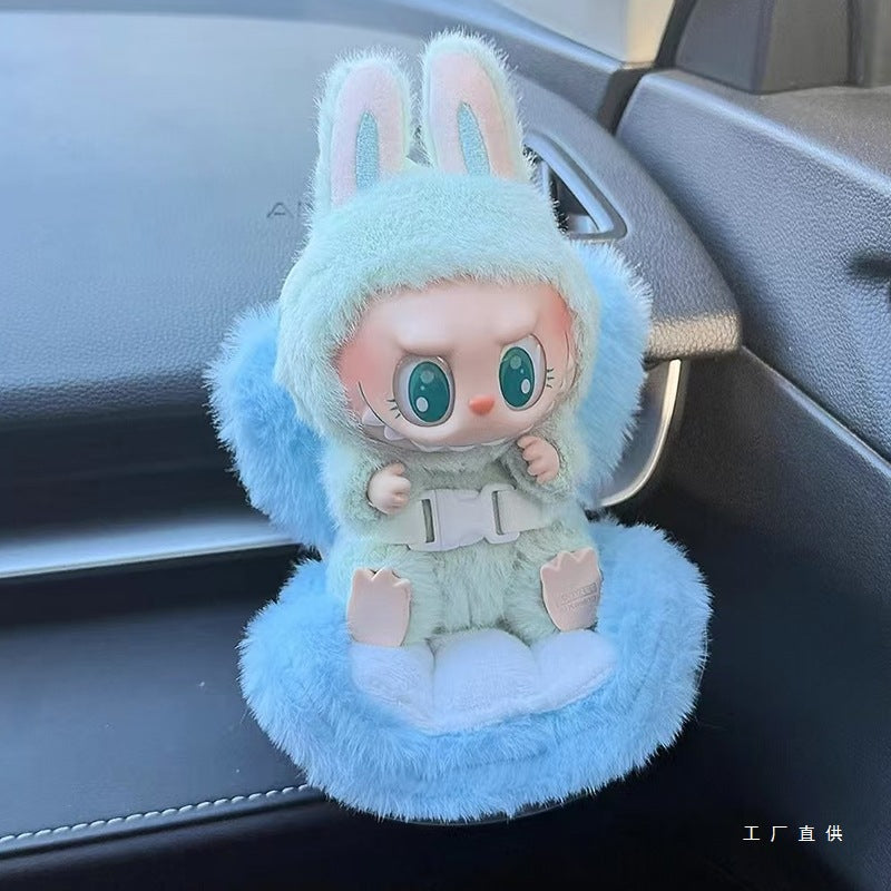 LABUBU Car Safety Seat Air Conditioner Vent Decoration for 17cm Dolls