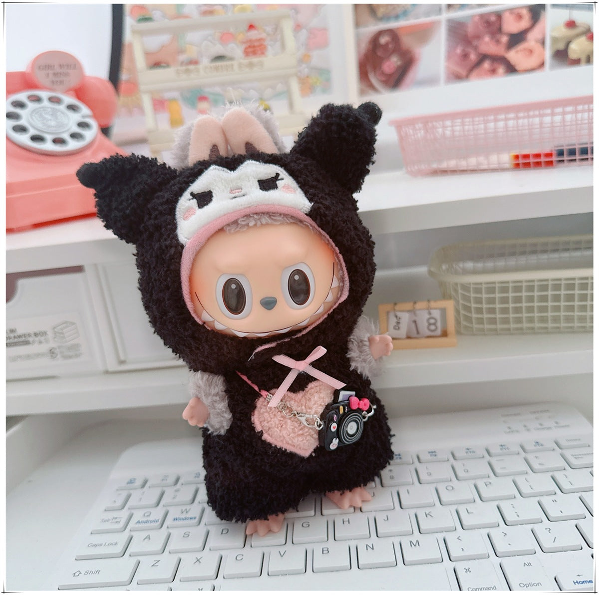 LABUBU clothes set cartoon outfit