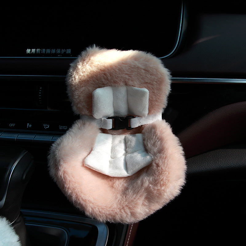 LABUBU Car Safety Seat Air Conditioner Vent Decoration for 17cm Dolls