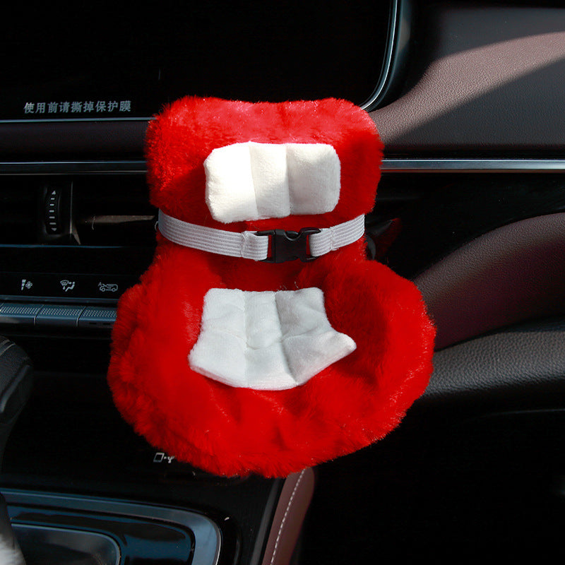 LABUBU Car Safety Seat Air Conditioner Vent Decoration for 17cm Dolls