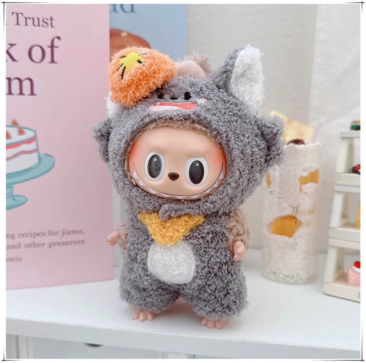 LABUBU clothes set cartoon outfit