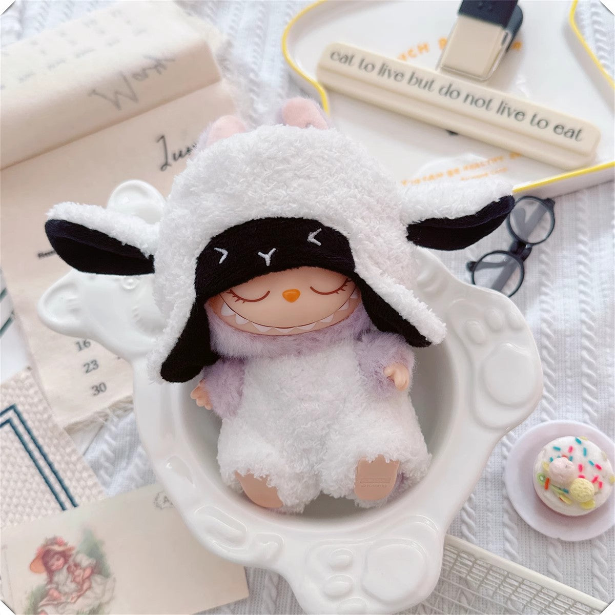 LABUBU clothes set cartoon outfit