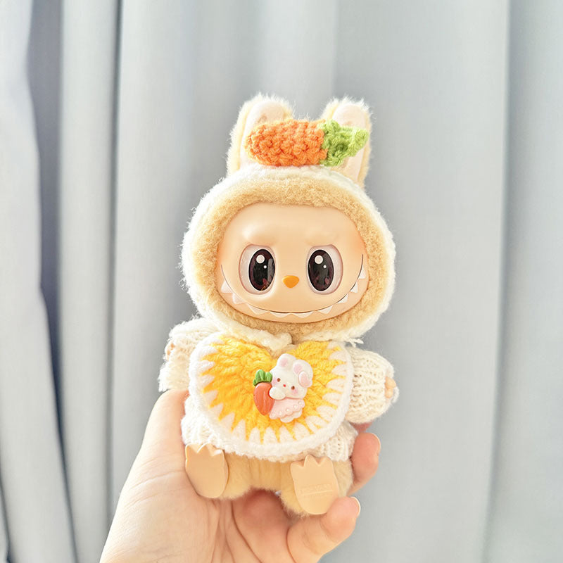 LABUBU clothes set Handmade knitwear outfit